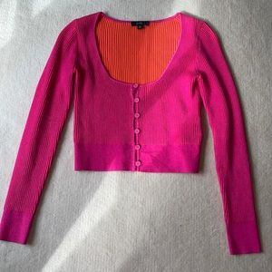 Luxe J. Crew Cropped Cardigan